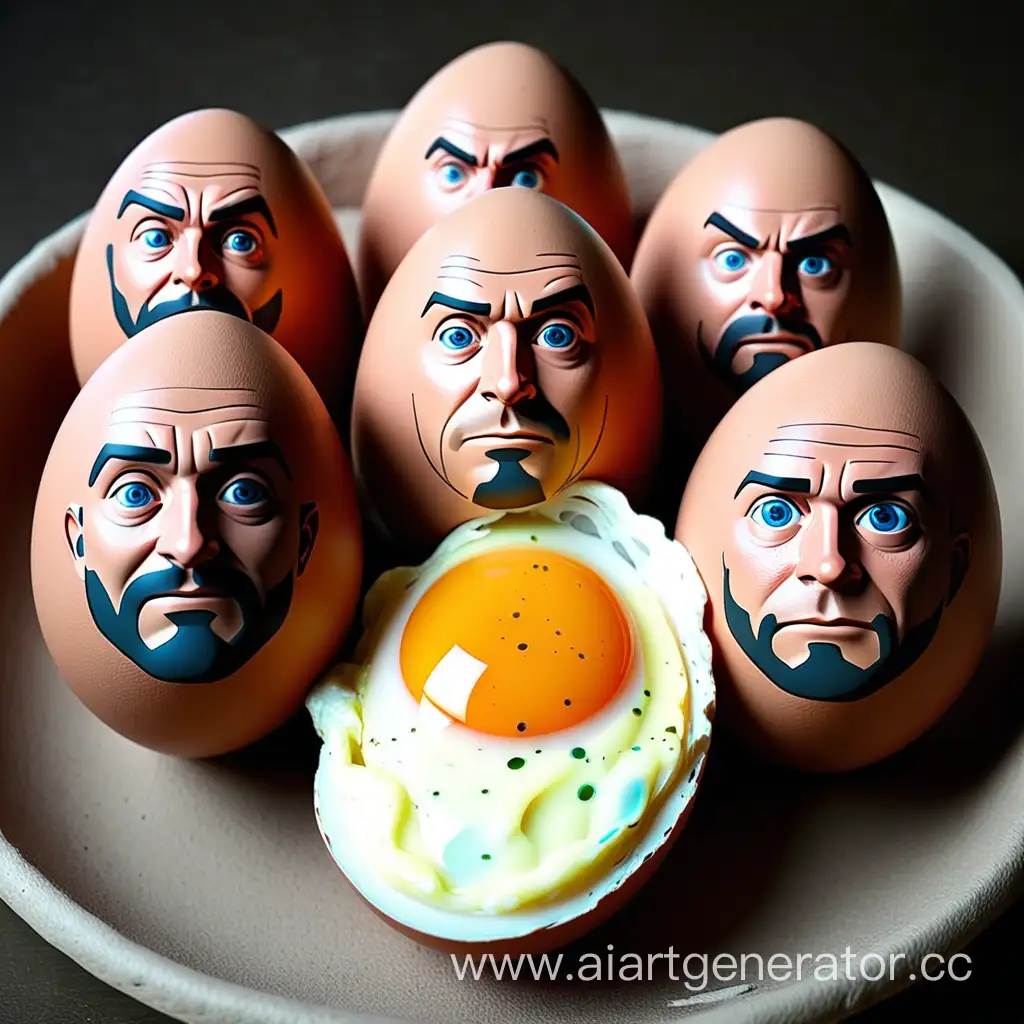 Человек яйца