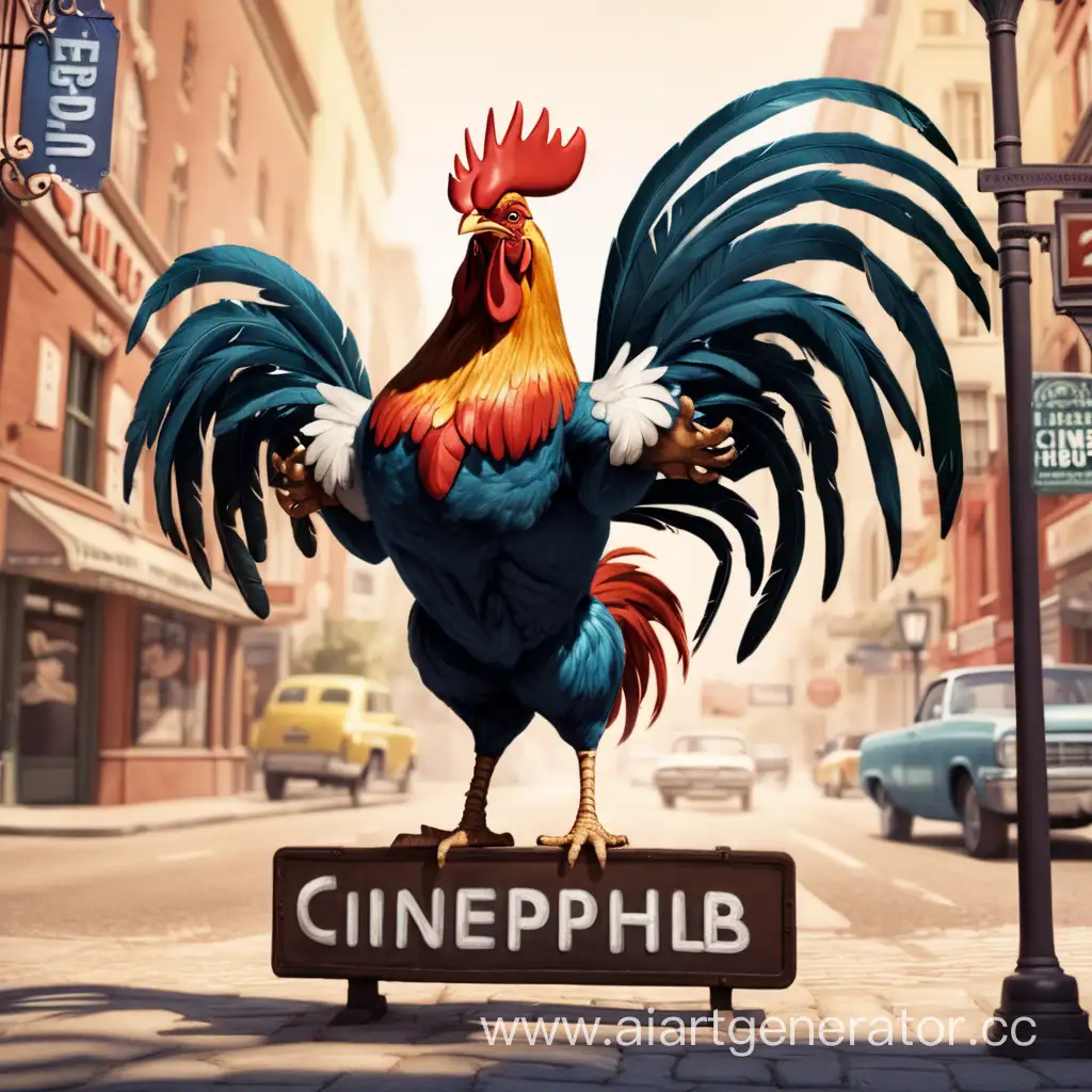 Majestic-Rooster-Spreading-Its-Wings-at-CinephileHub