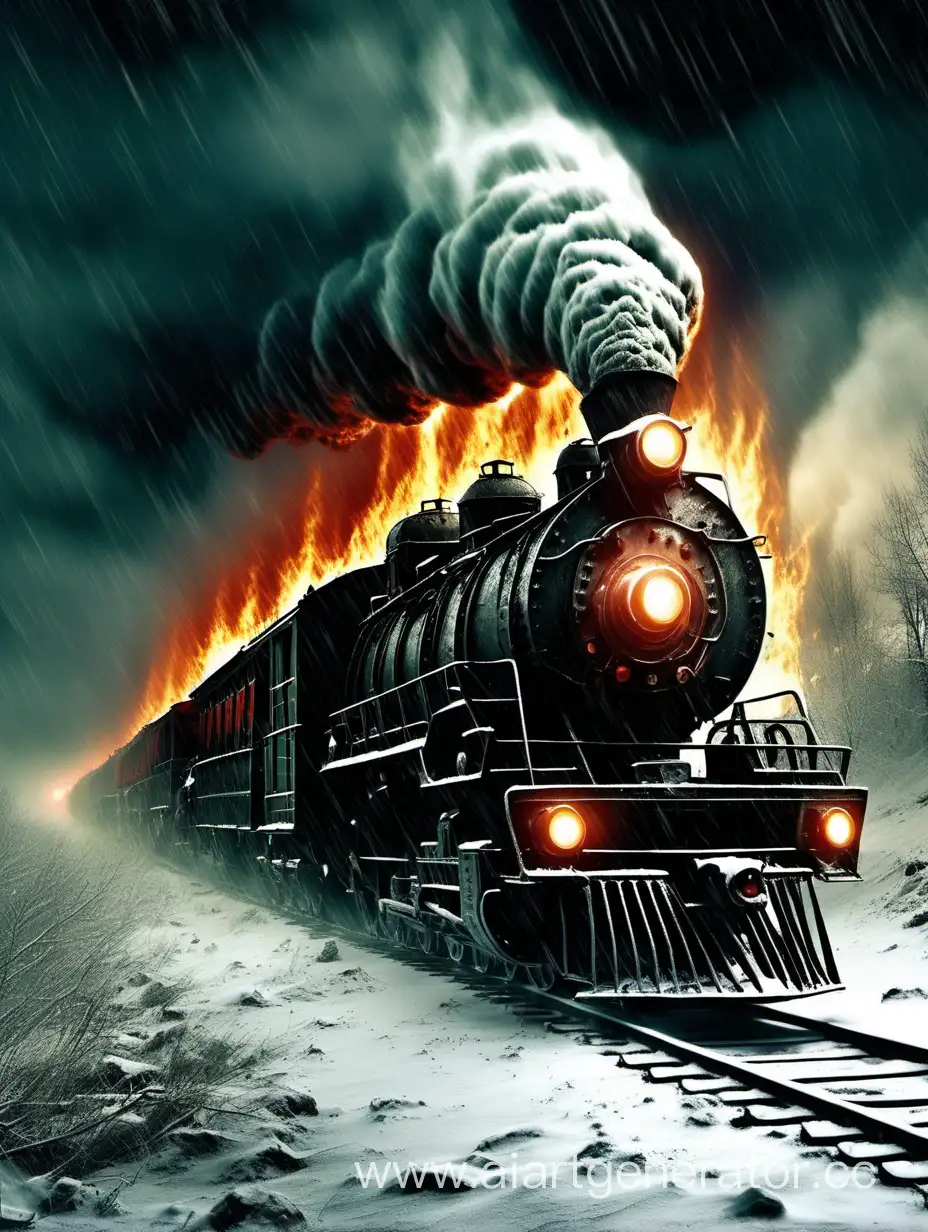 Night-Journey-Infernal-Train-in-Blizzard-Hell