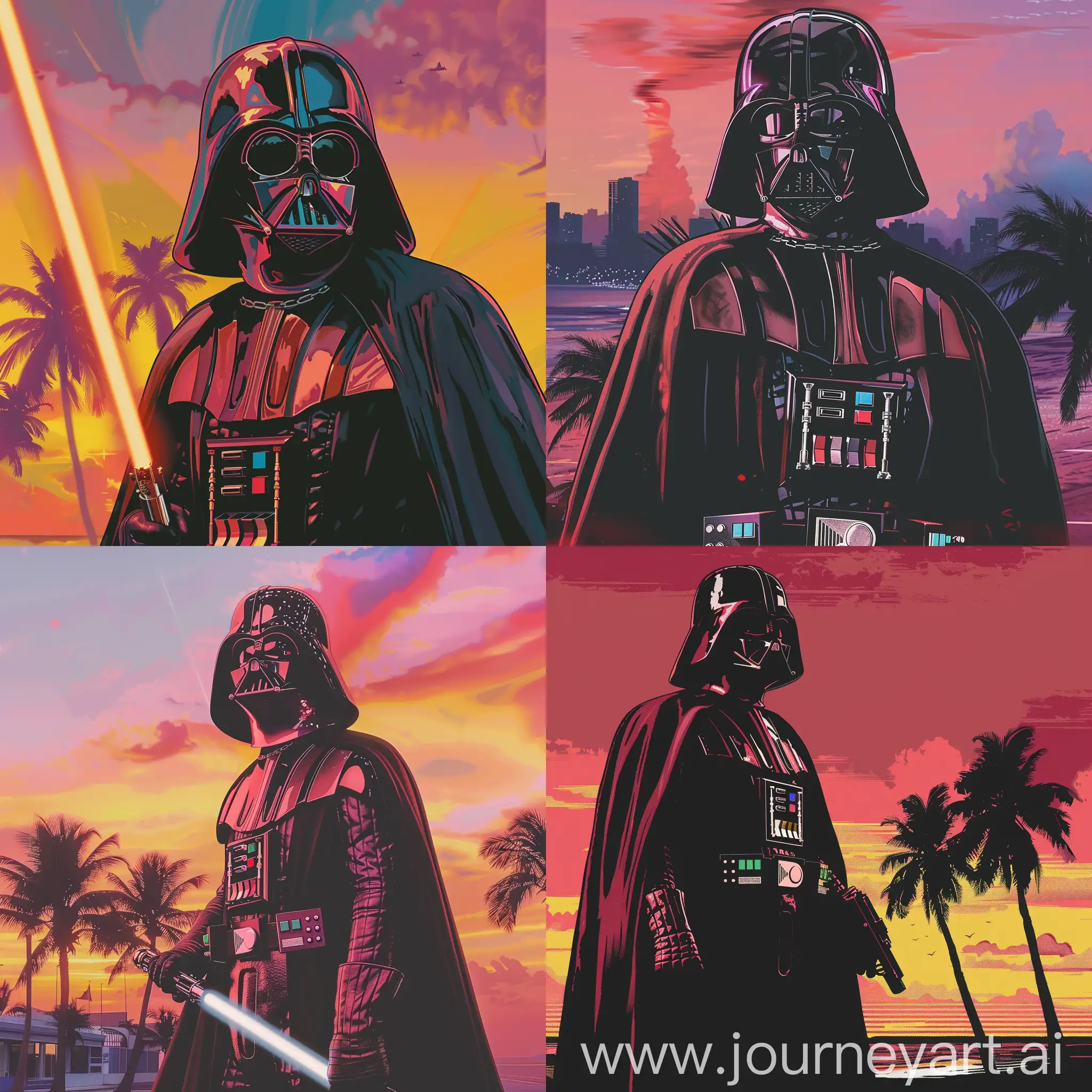 Darth-Vader-in-Vice-City-Dark-Lord-of-the-Sith-Amidst-Urban-Skyscrapers