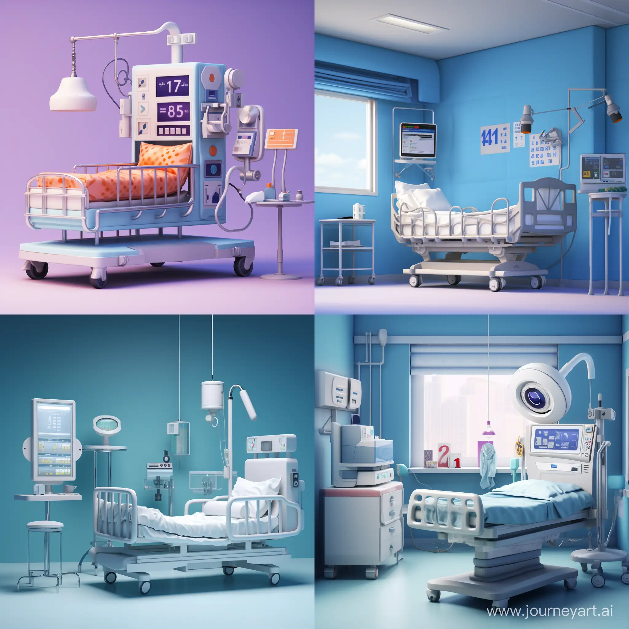 Medical-Innovation-Crafting-the-Number-2024-with-Hospital-Equipment