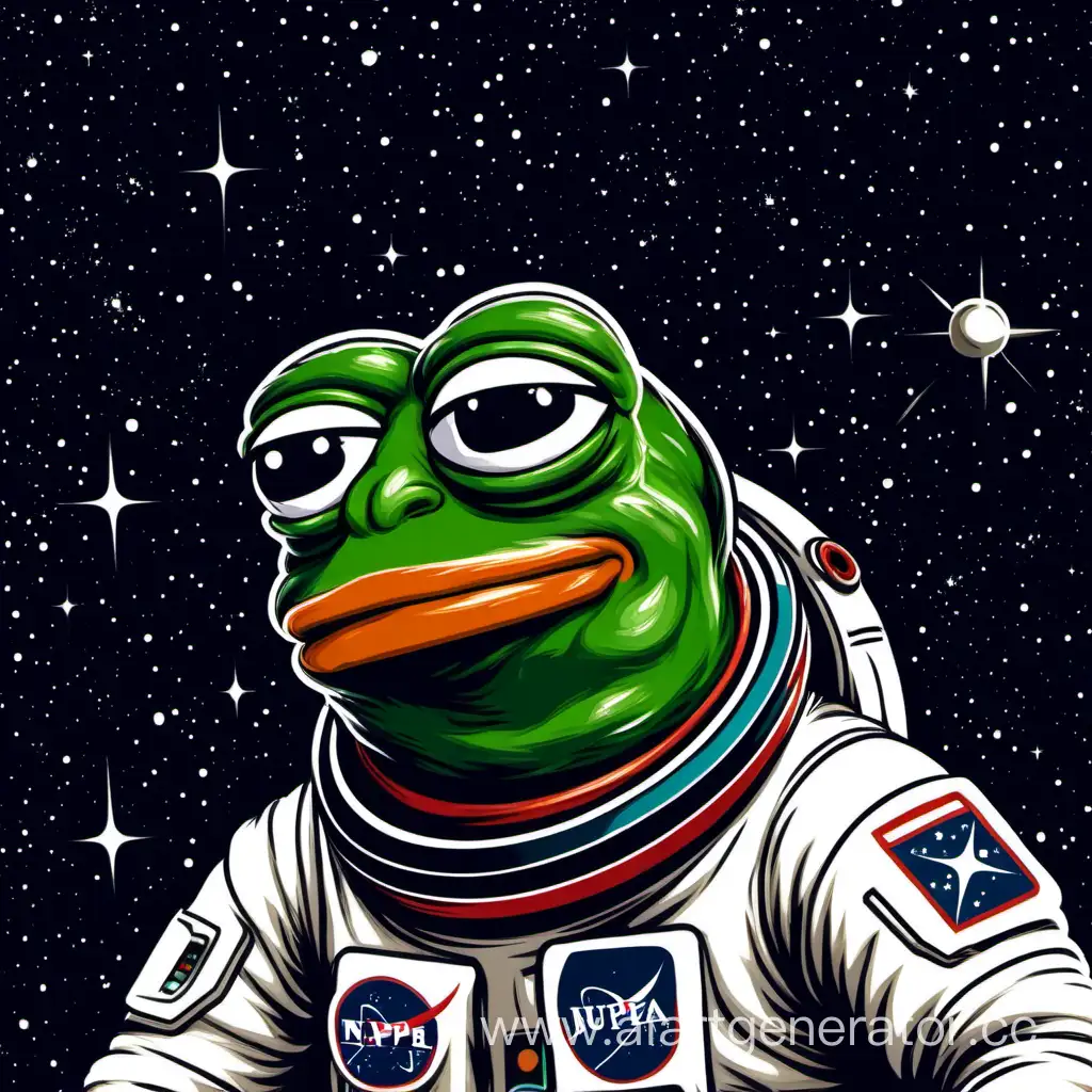 Adventurous-Pepe-Explores-the-Cosmos