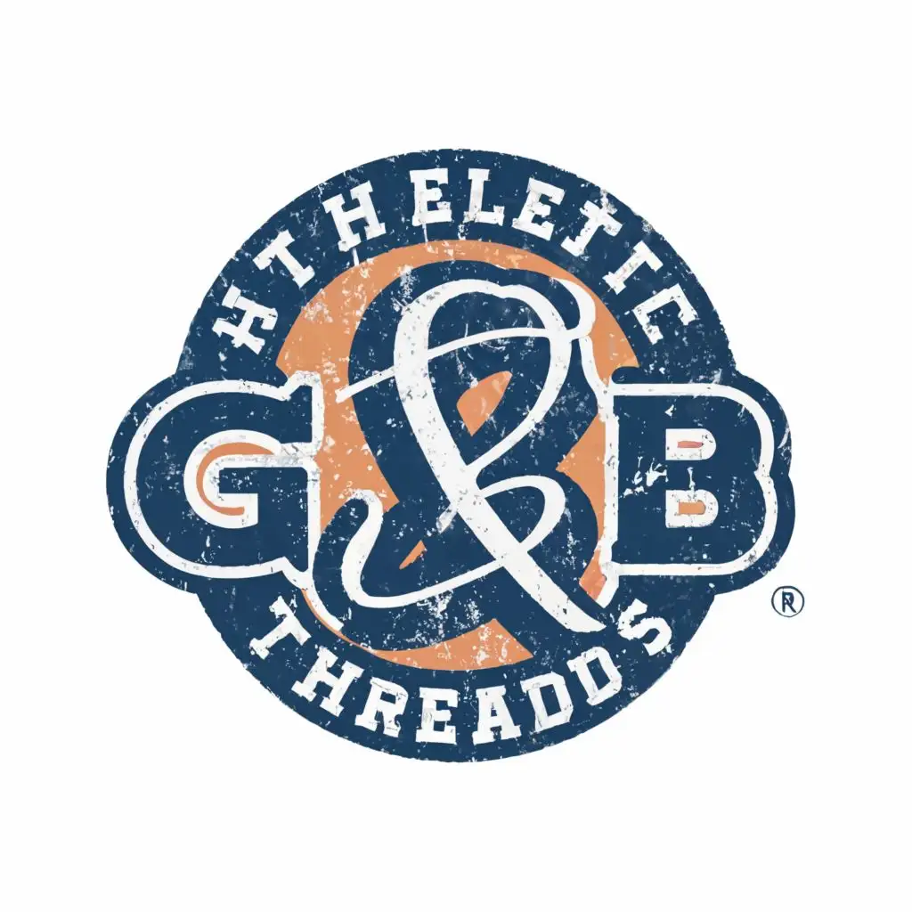 logo, Apparel, with the text "G&B Athletic Threads", typography