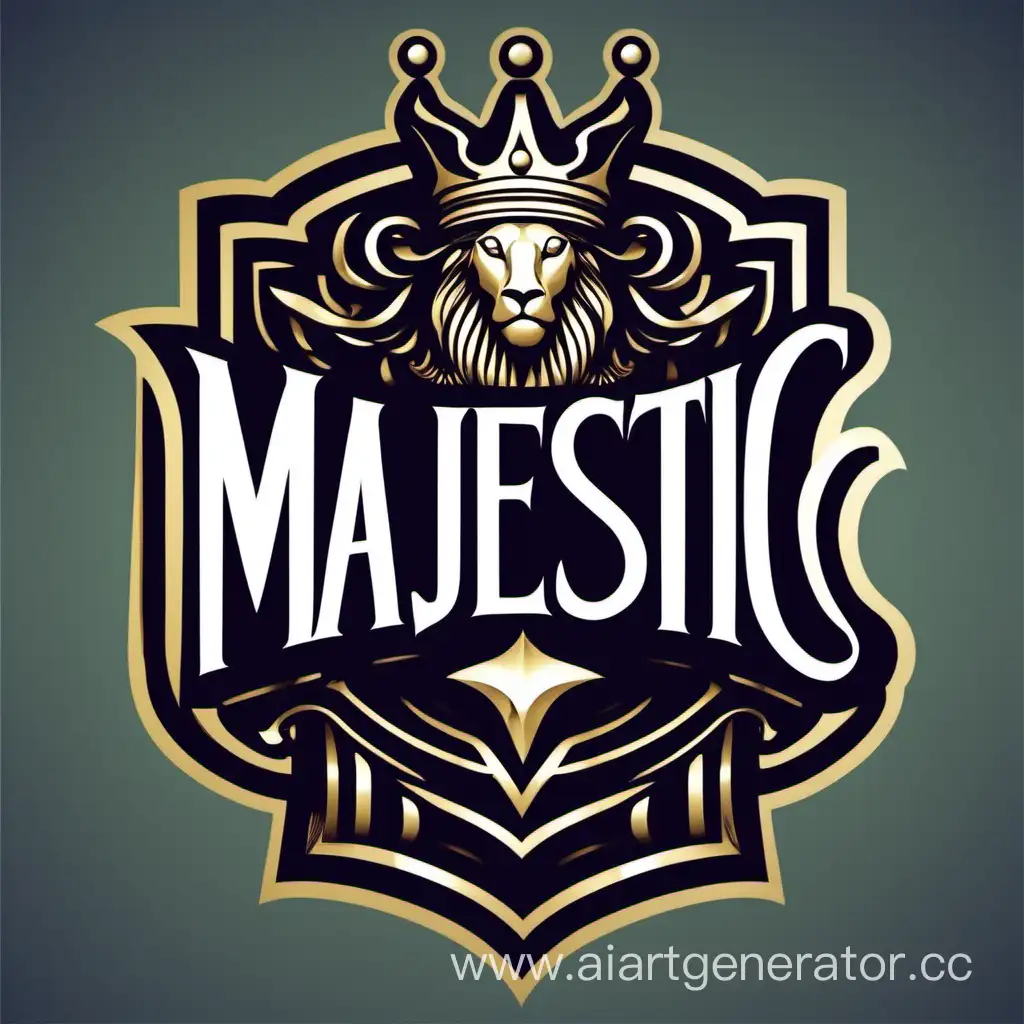 Majestic-Lion-Head-Logo-Design