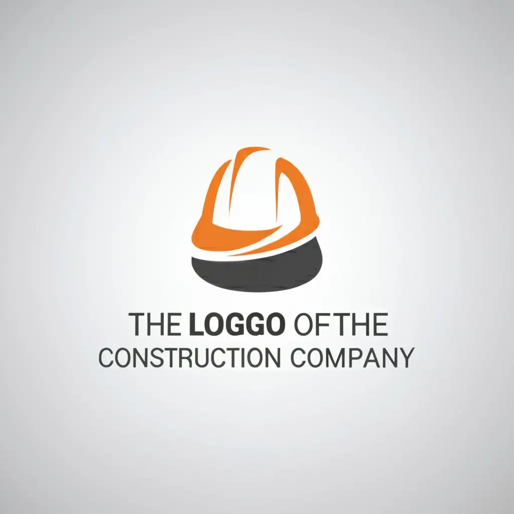 a logo design,with the text "the logo of the construction company", main symbol:the construction,Minimalistic,clear background