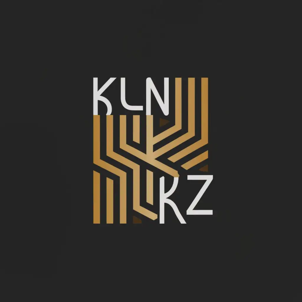 a logo design,with the text "KLNKRZ", main symbol:graphic art,complex,be used in Entertainment industry,clear background