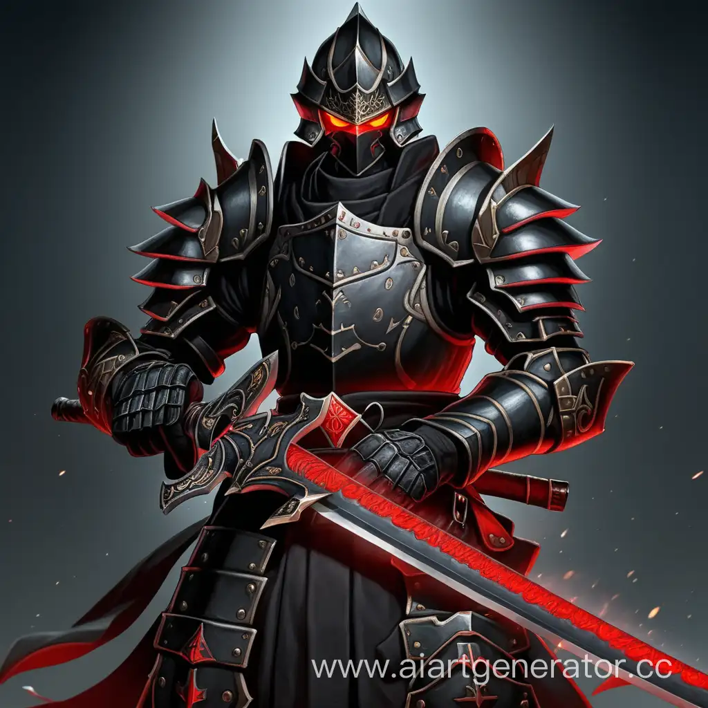 Glowing-Red-Eyes-Black-Armored-Swordsman