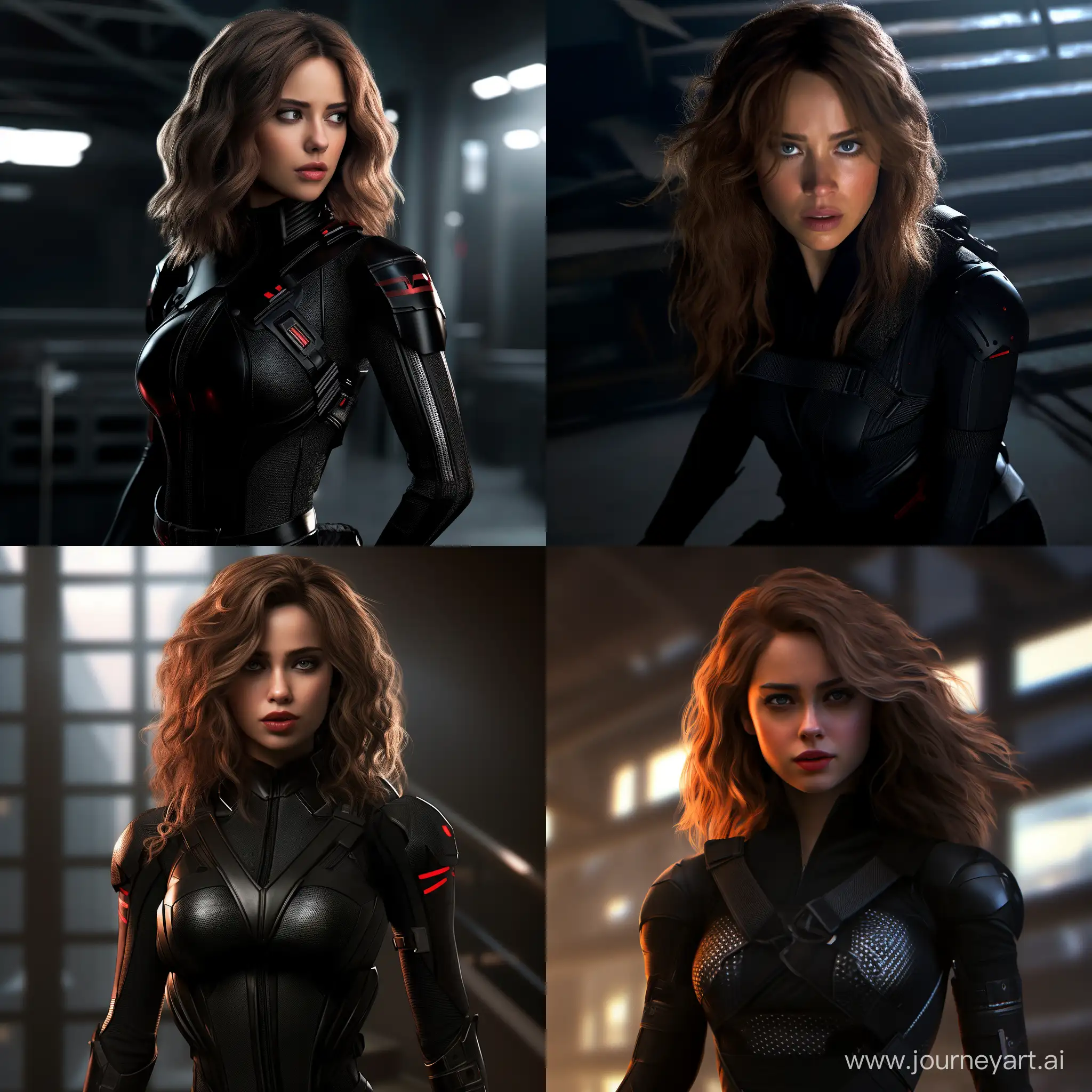 Emilia-Clarke-Portrays-Black-Widow-in-Captivating-11-Art