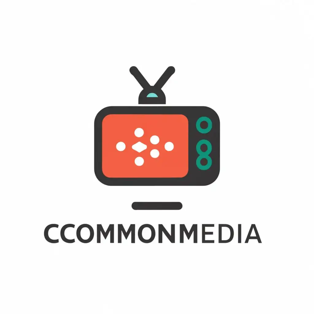 a logo design,with the text "Common Media  ", main symbol:News & Entertainment,Moderate,be used in Entertainment industry,clear background