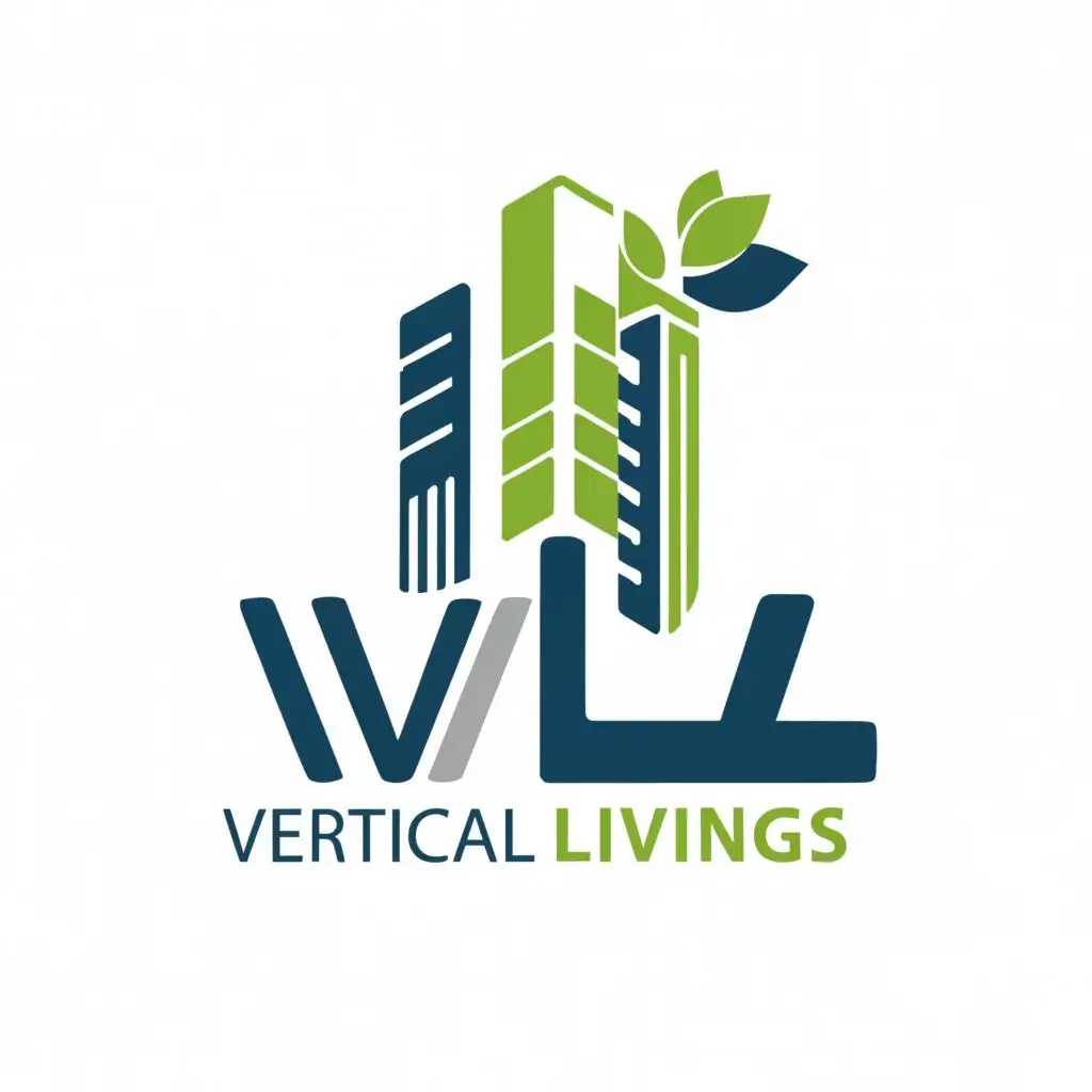a logo design,with the text "V/ L", main symbol:Vertical Livings, be used in Real Estate industry