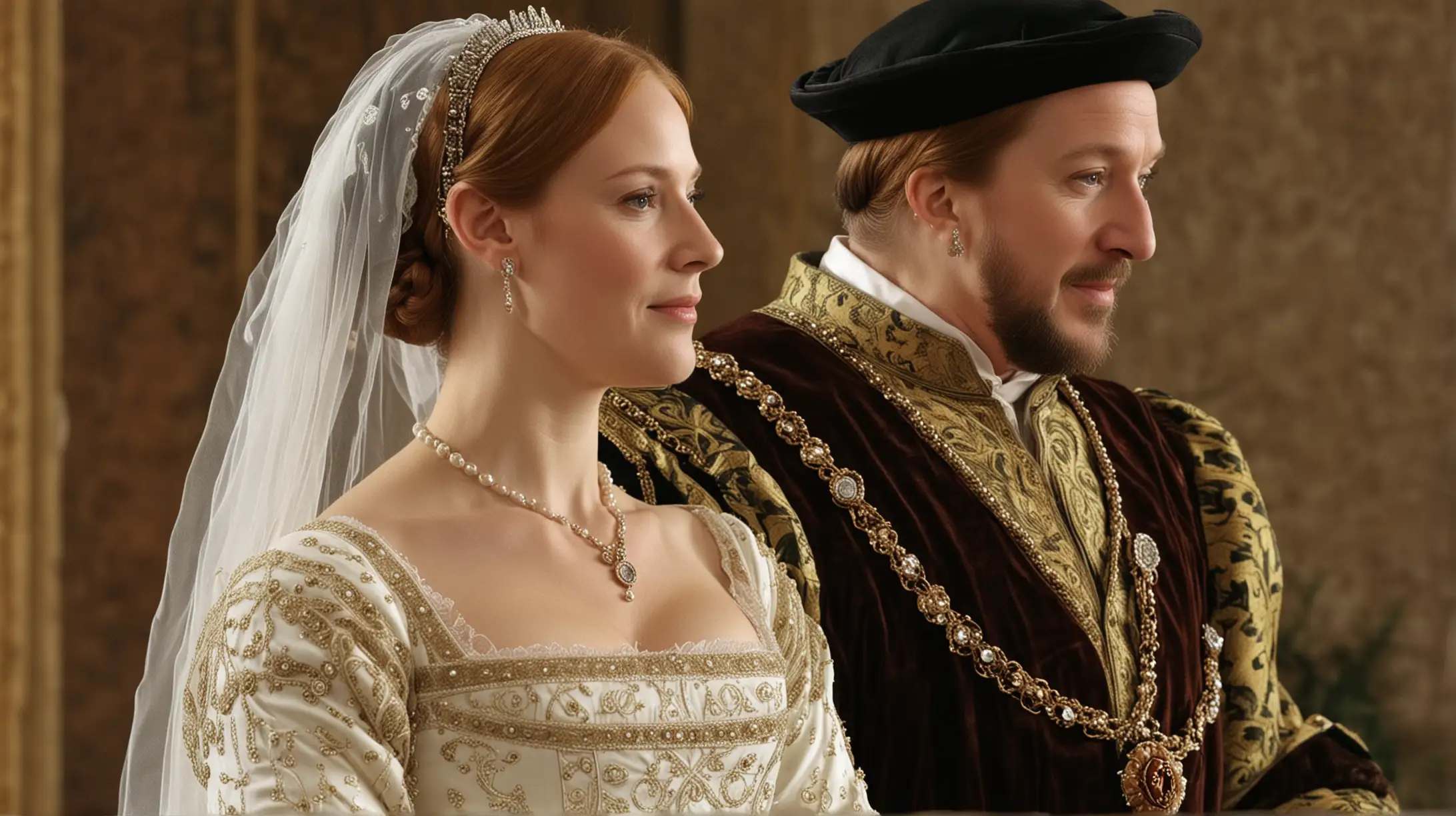 King Henry VIII Marries Catherine Howard Tudor Dynasty Wedding