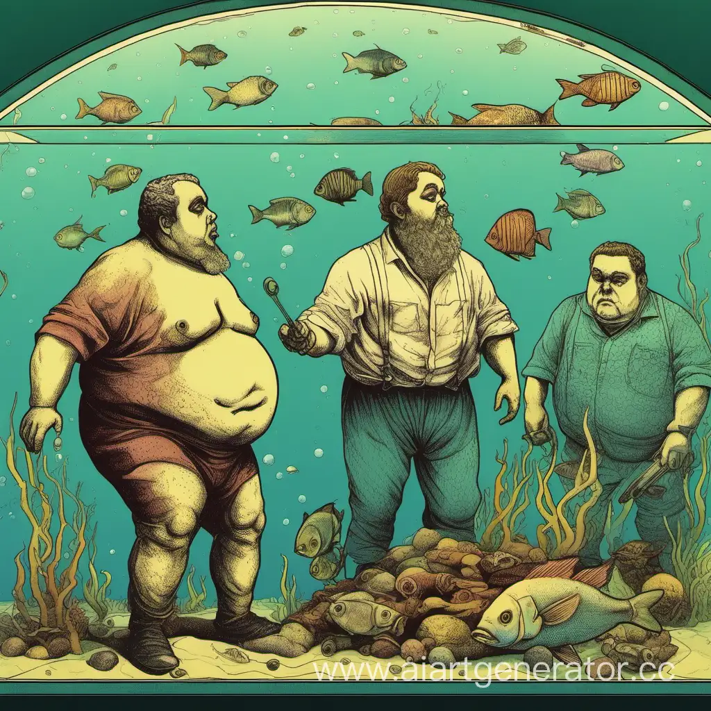 Overweight-Workers-in-Aquatic-Captivity