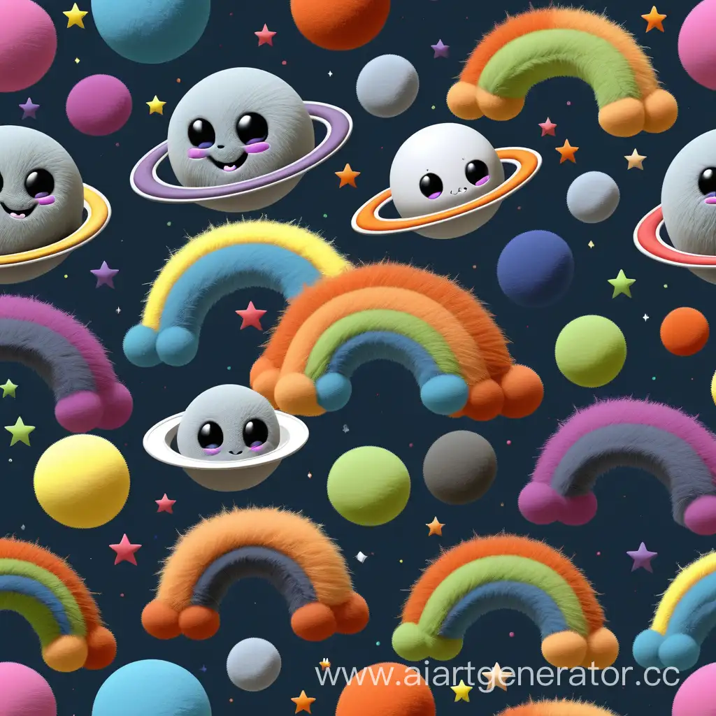 Fuzzies , Rainbow, Space