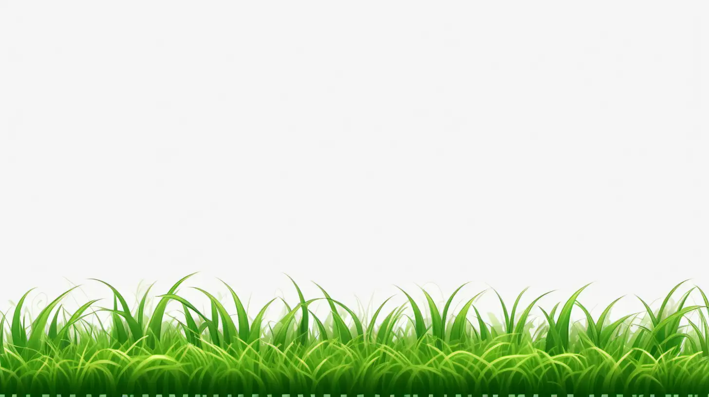 cartoon Grass  with transparent background