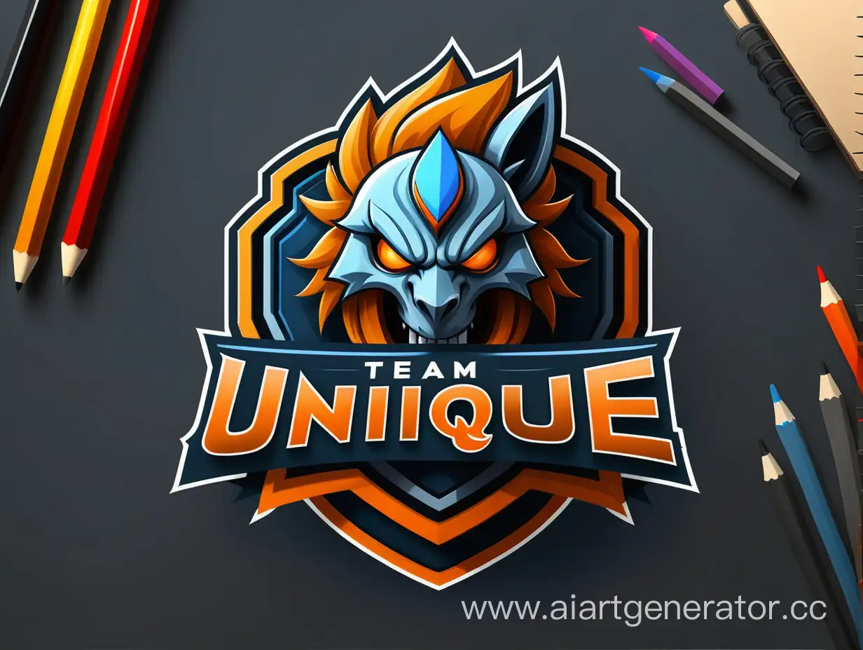 Dynamic-Esports-Team-Unique-Logo-Design