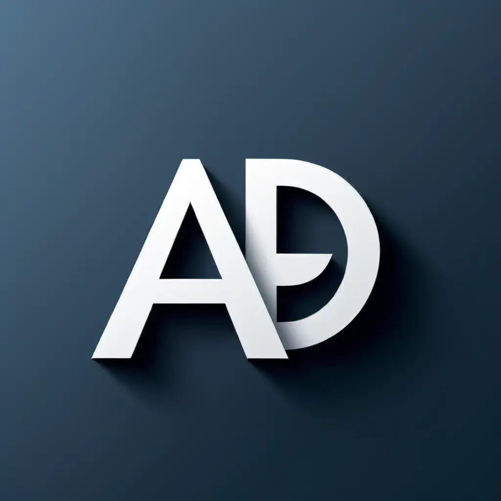 Innovative AD Letters Logo Design