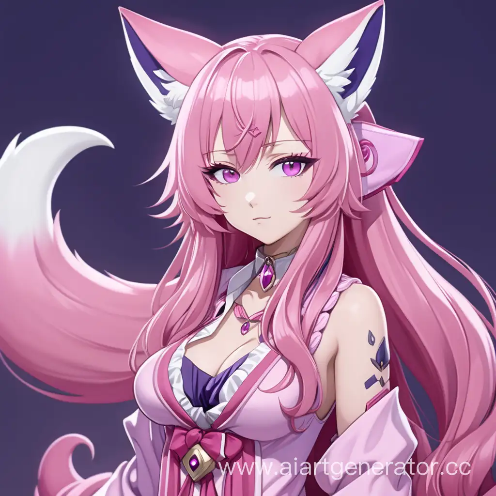 Elegant-PinkHaired-Anime-Mother-with-Fox-Features