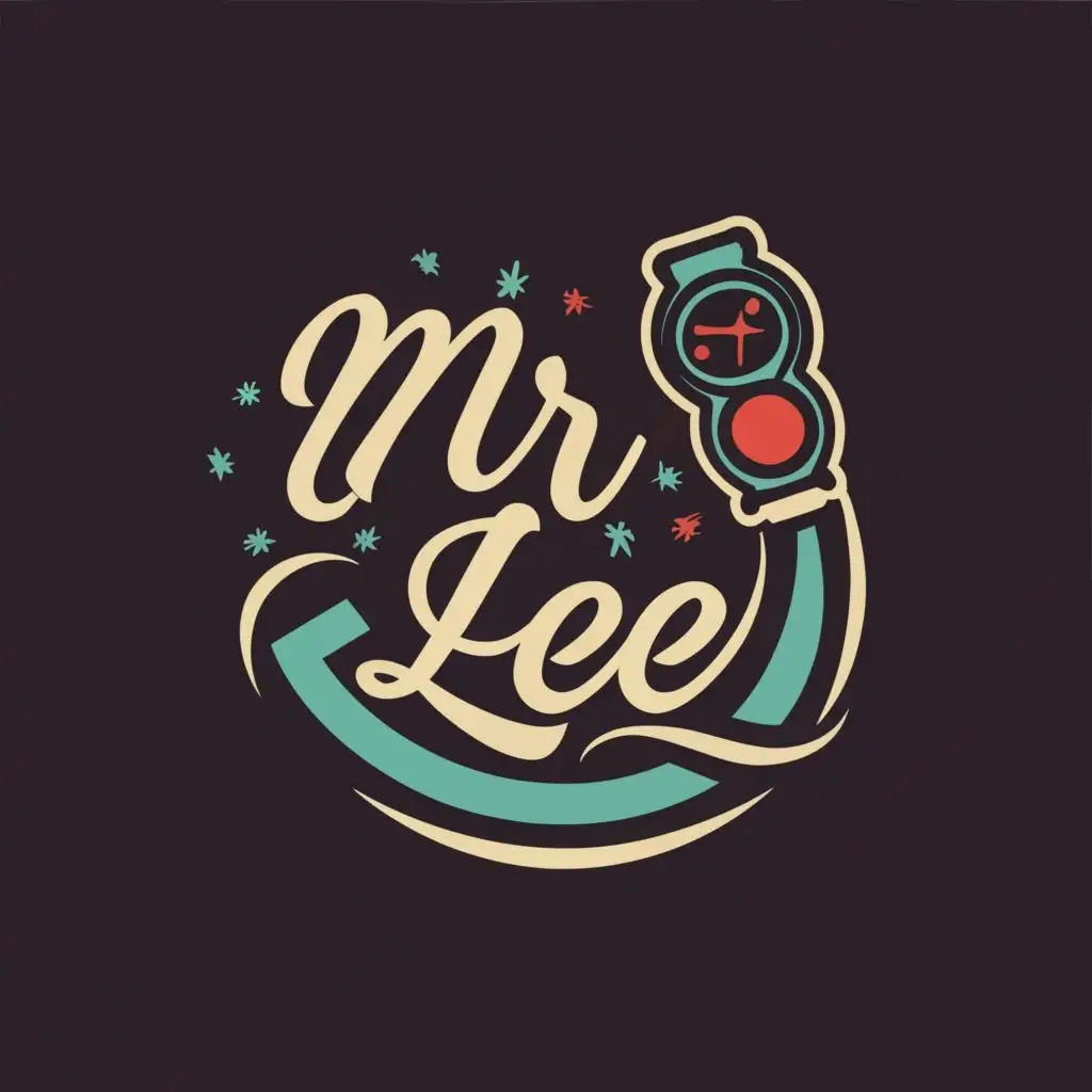 logo, Tik Tok, with the text "Mr Lee", typography, be used in Beauty Spa industry