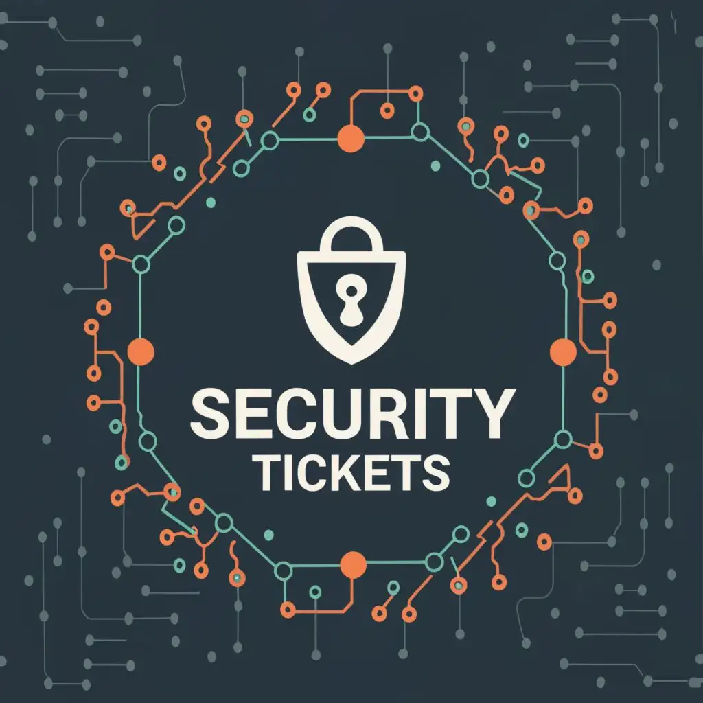 LOGO-Design-For-Security-Tickets-Futuristic-Typography-Emblem-for-the-Technology-Industry