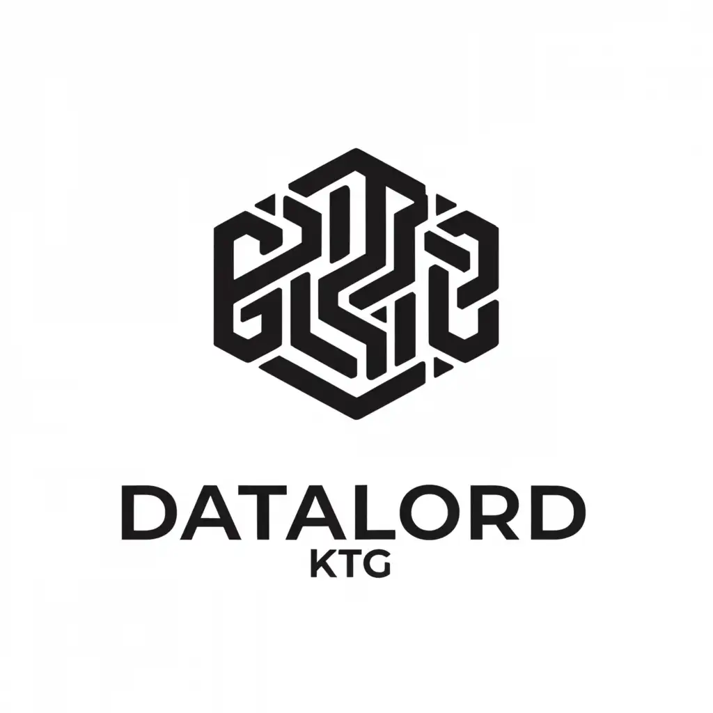 a logo design,with the text "Datalord KG", main symbol:Infrastructure,Moderate,clear background