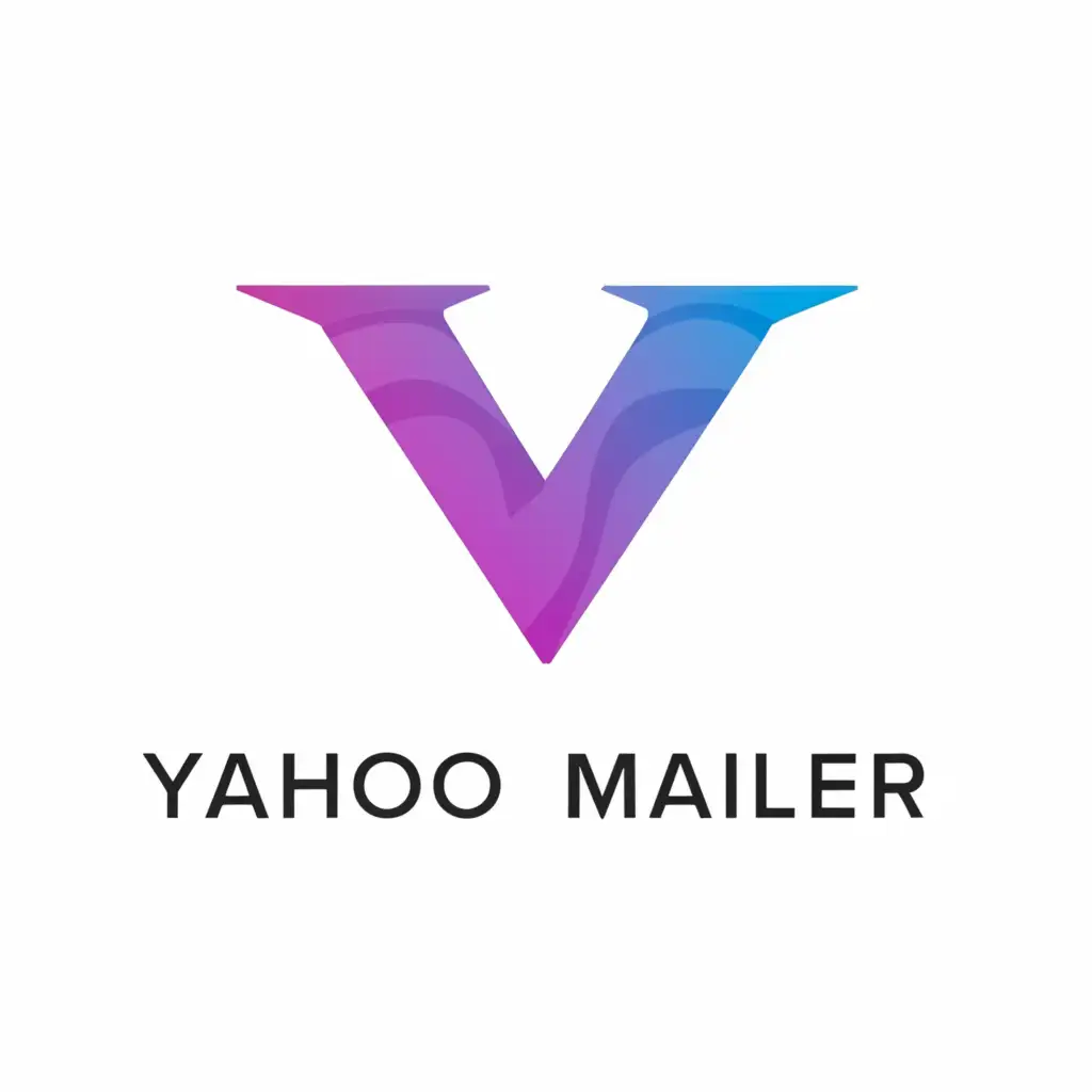 a logo design,with the text "Yahoo mailer", main symbol:Y,Minimalistic,be used in Technology industry,clear background