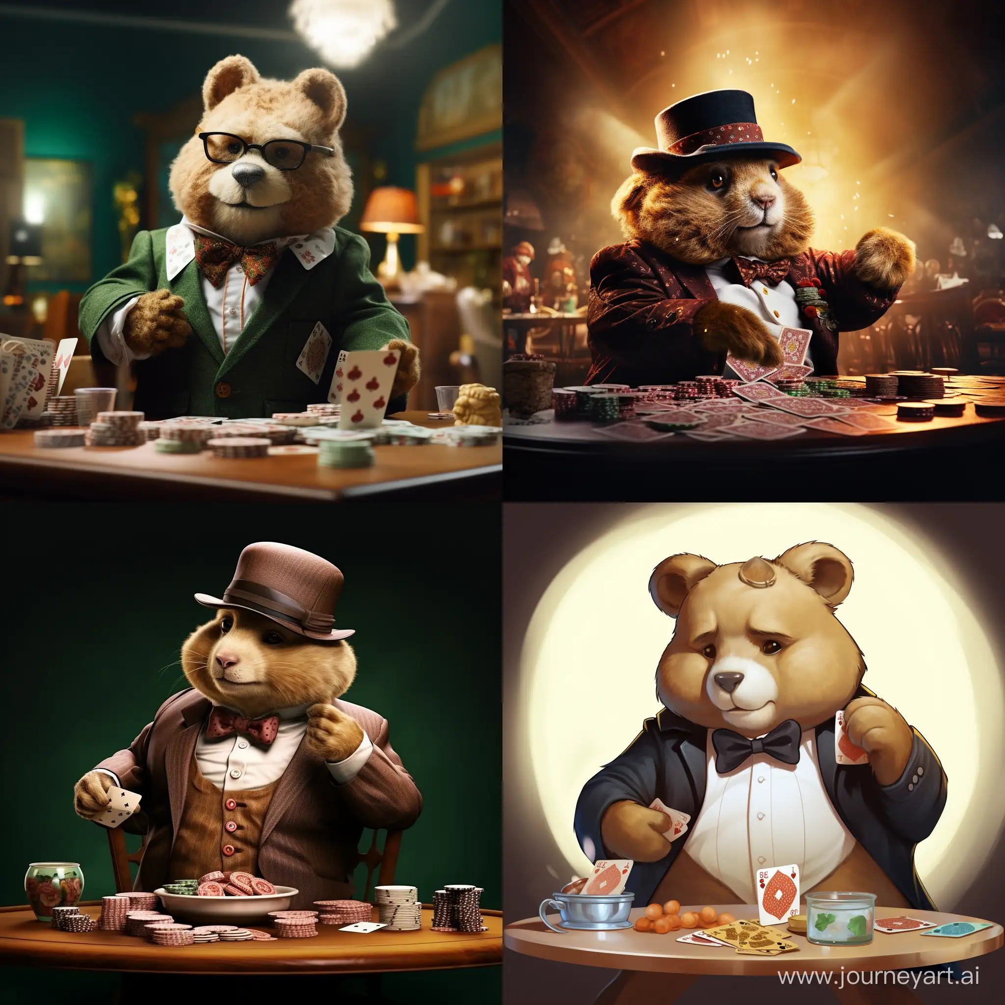 Sophisticated-Hamster-in-HighStakes-Casino-Poker