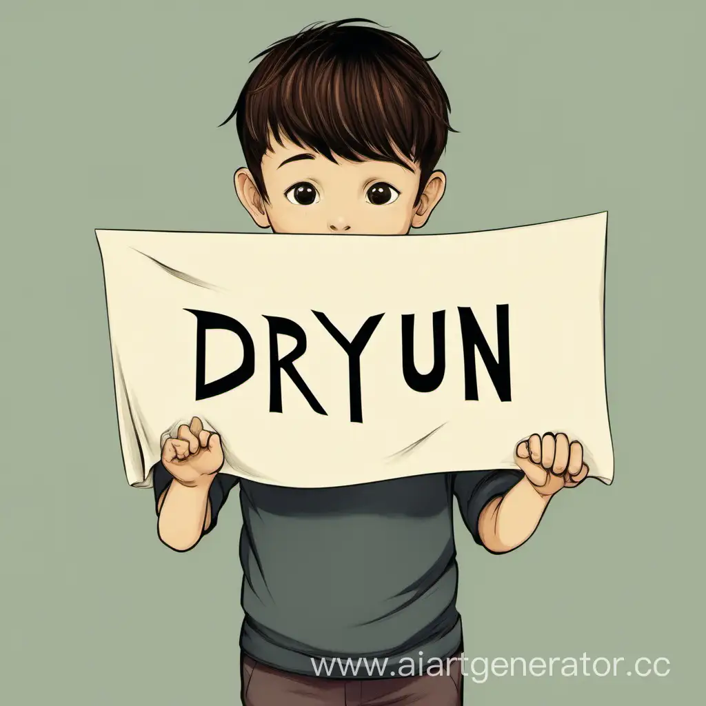 Young-Boy-Holding-Dryun-Sheet