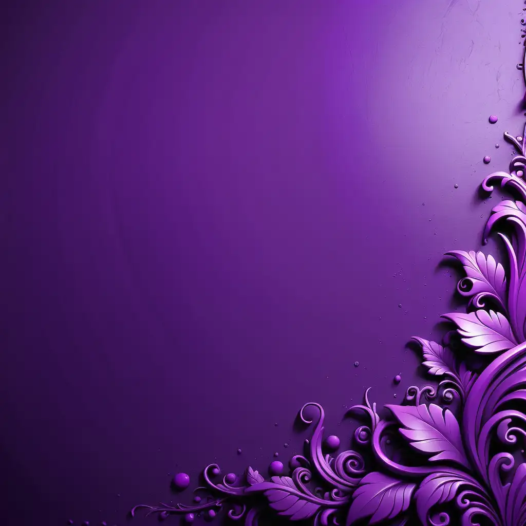 Vibrant Purple Background with Ethereal Glow