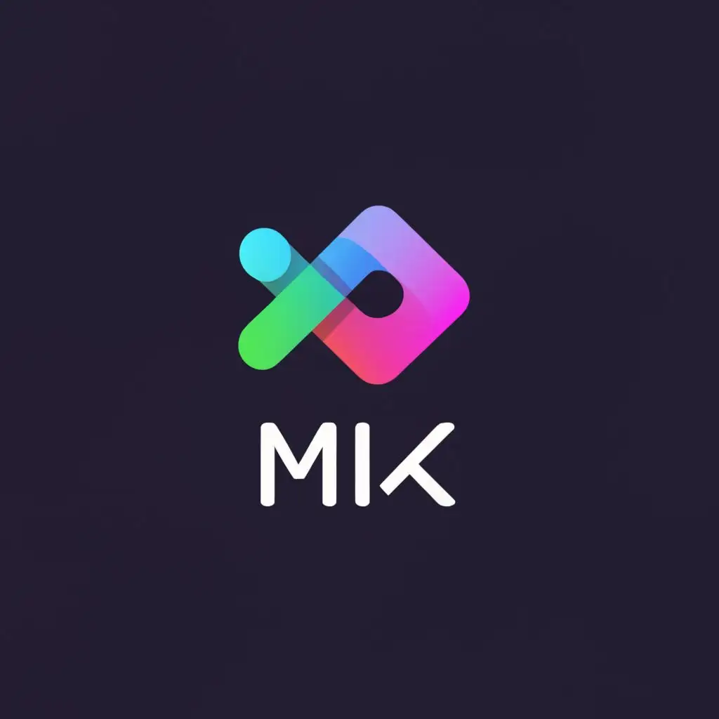 a logo design,with the text "Mk", main symbol:Marketing platform,Moderate,be used in Technology industry,clear background