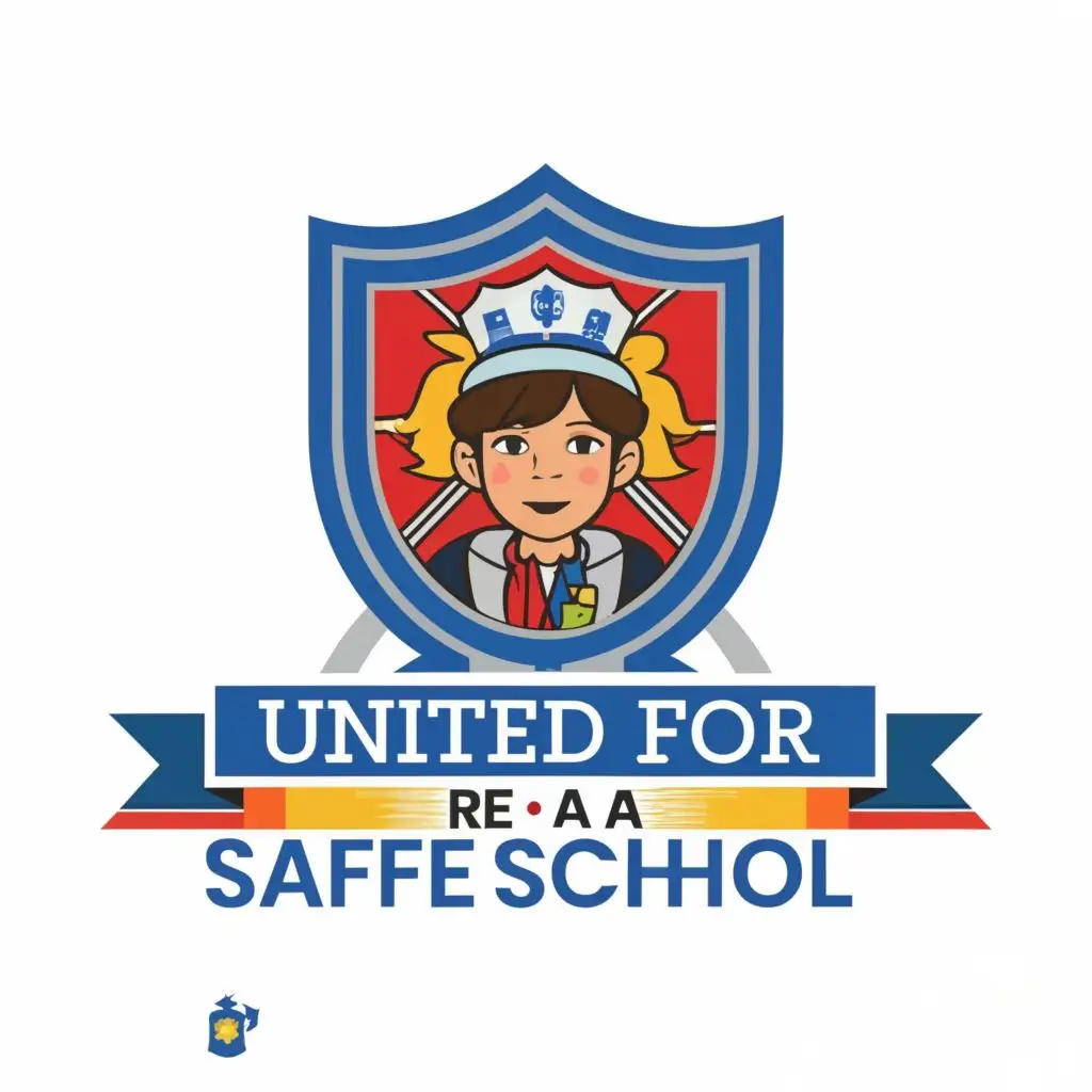 LOGO-Design-For-Safe-School-Shield-Emblem-with-Student-Protection