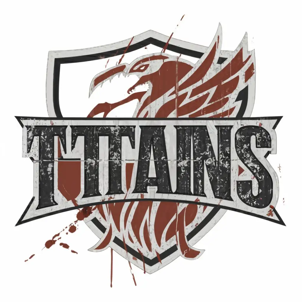 logo, ATTACK TITANS, with the text "TITANS", typography, be used in Home Family industry