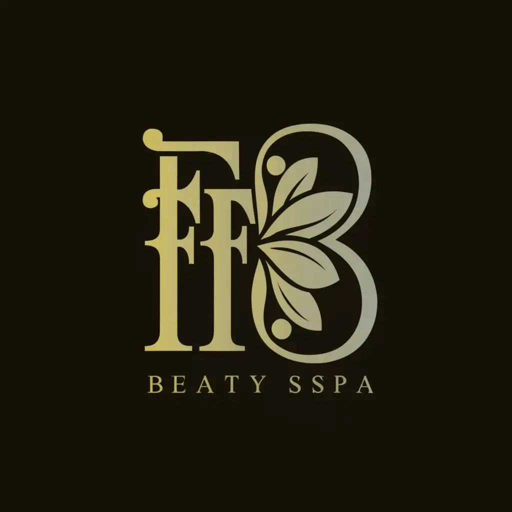 a logo design,with the text "fresh fusion", main symbol:use double. "FF" as a logo,Moderate,be used in Beauty Spa industry,clear background