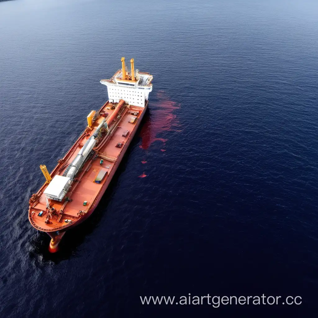разлив нефти в балтийском море в результате транспортировки на корабле