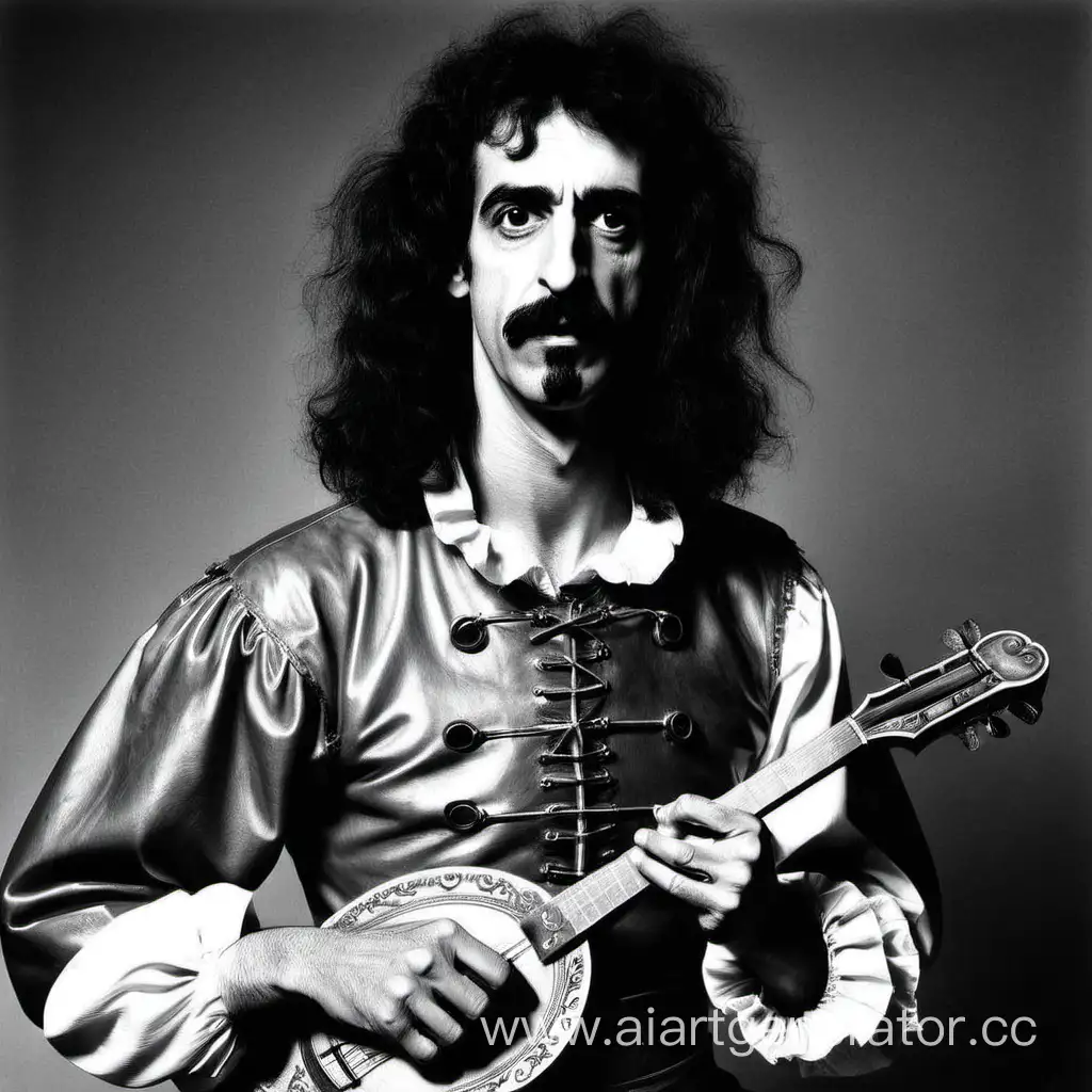 Frank-Zappa-Portraying-Don-Quixote-in-Surrealistic-Artistic-Rendering