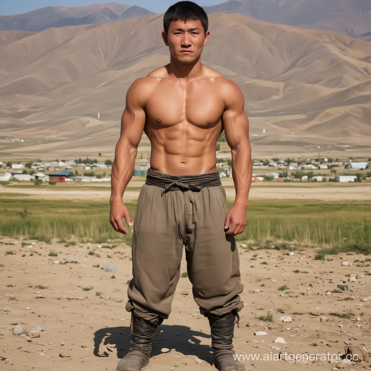 парень Кыргыз из региона 23 года мырк мамбет 
во весь рост 
характер драчун, худой, быдло