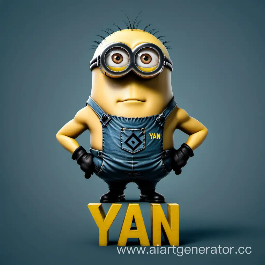 Powerful-Minion-with-Yan-Inscription-on-Chest