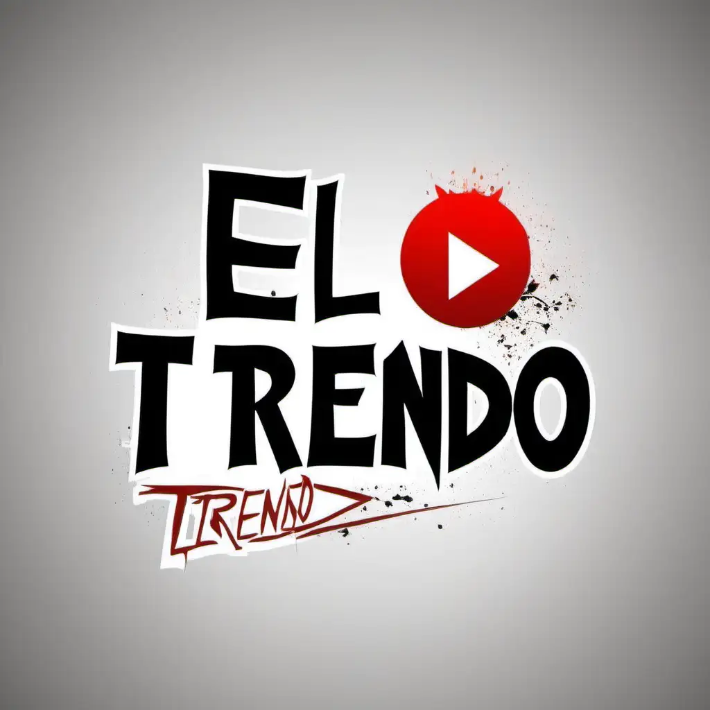 Create me a logo for a youtube channel named "El Trendo", the theme will be trends