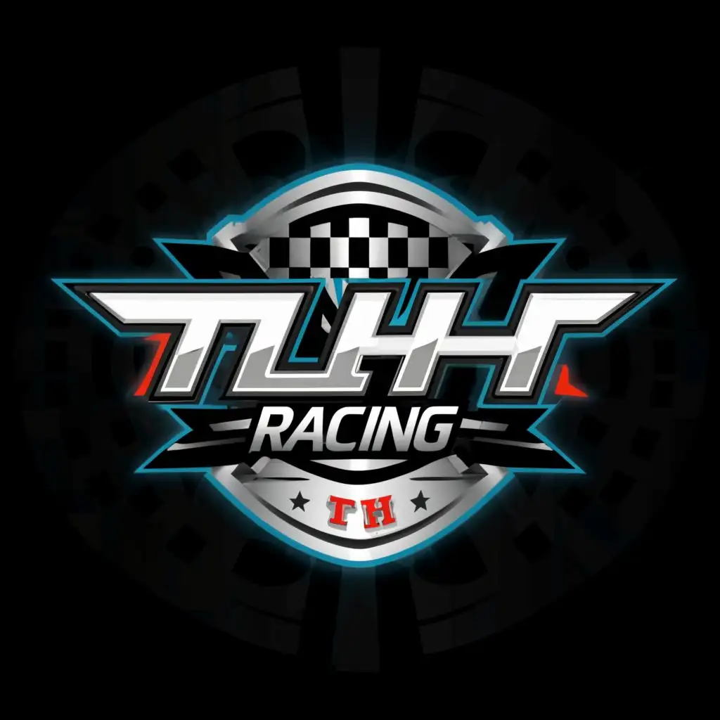 a logo design,with the text "Team Long Haul Racing", main symbol:Race,complex,be used in Automotive industry,clear background