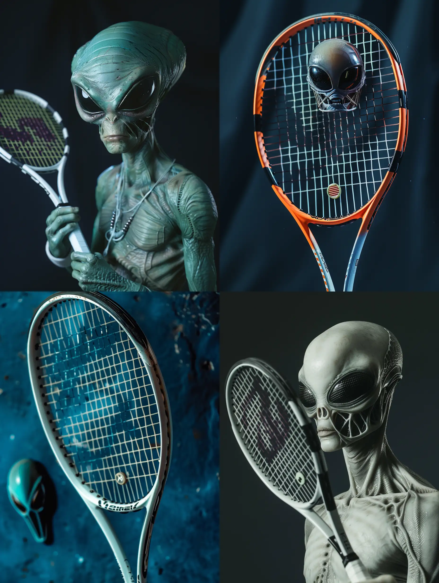 tennis,mode,alien