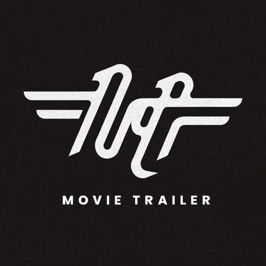 a logo design,with the text "Movie Trailer", main symbol:MT,Moderate,be used in Entertainment industry,clear background