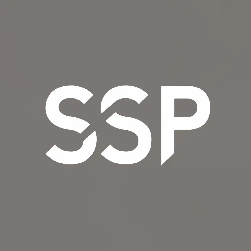 a logo design,with the text "SSP", main symbol:NO SYMBOL,Moderate,clear background