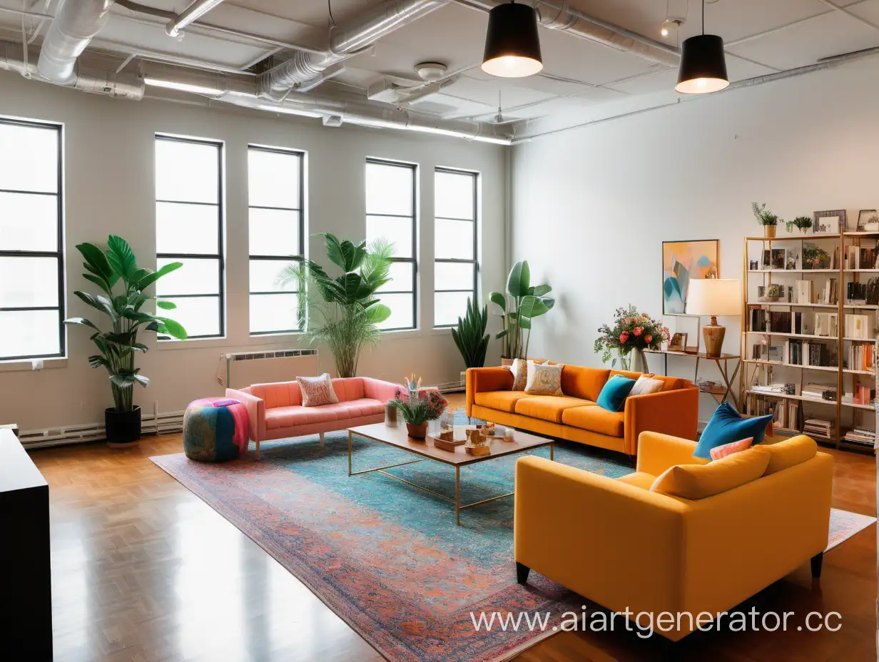 Office-Party-in-a-Bright-and-Cozy-Space