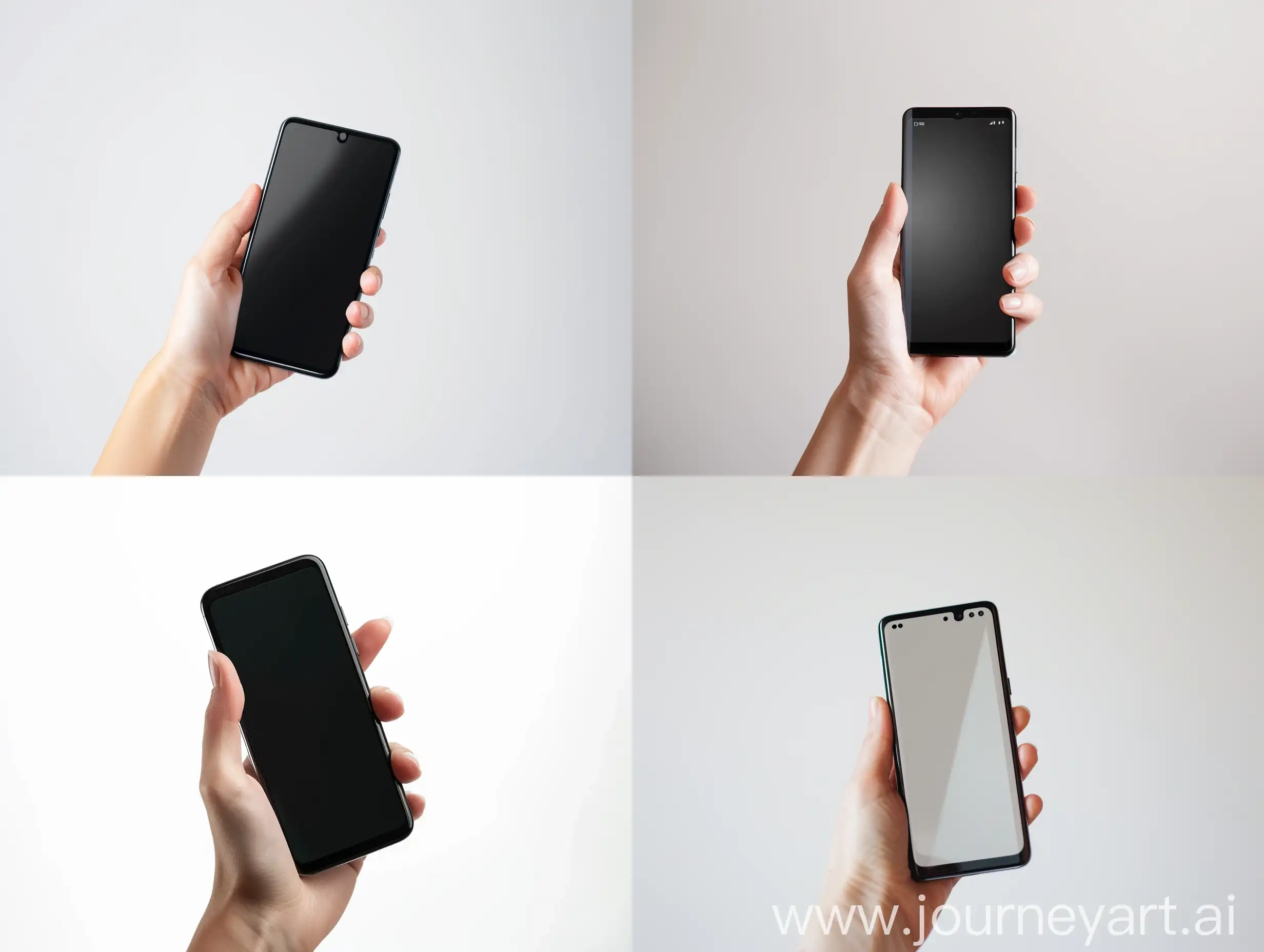 Person-Holding-the-Latest-Smartphone-on-a-Clean-White-Background