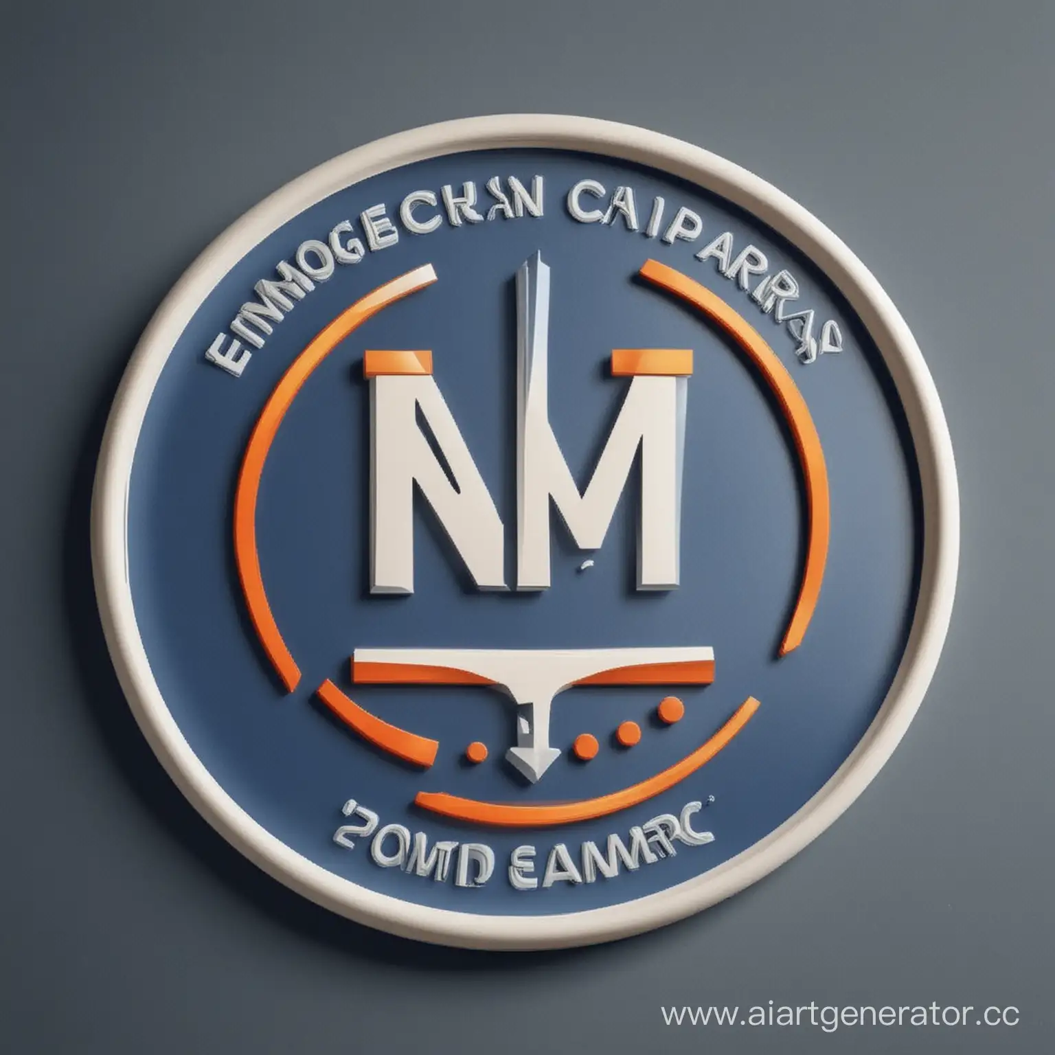 логотип энергетической компании в кругу с названием