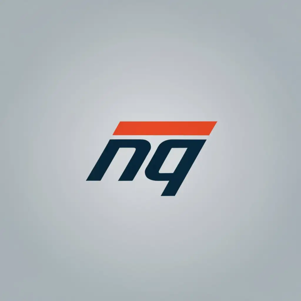 logo, trucking
, with the text "NQ", typography