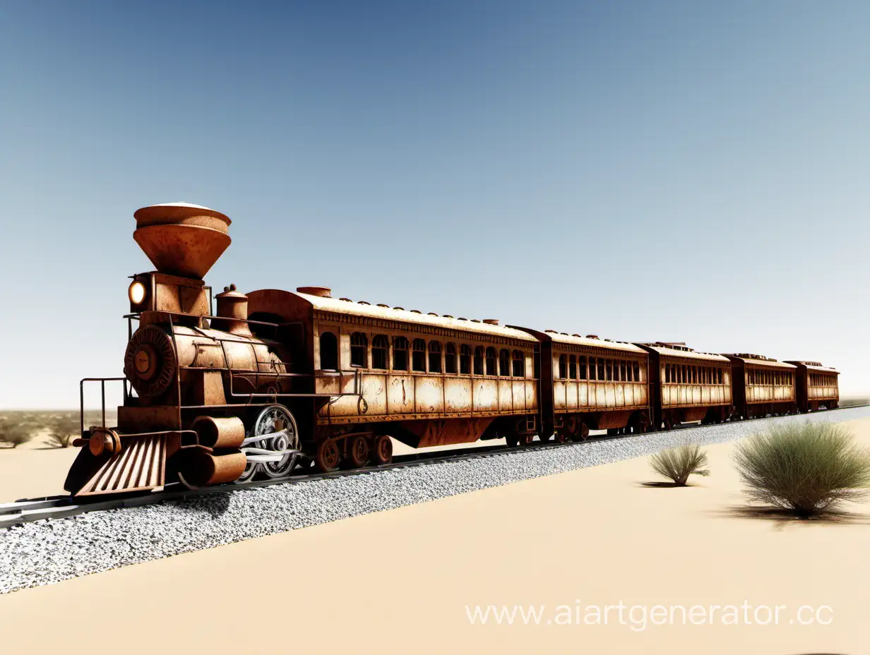 Вестерн Пустыня поезд