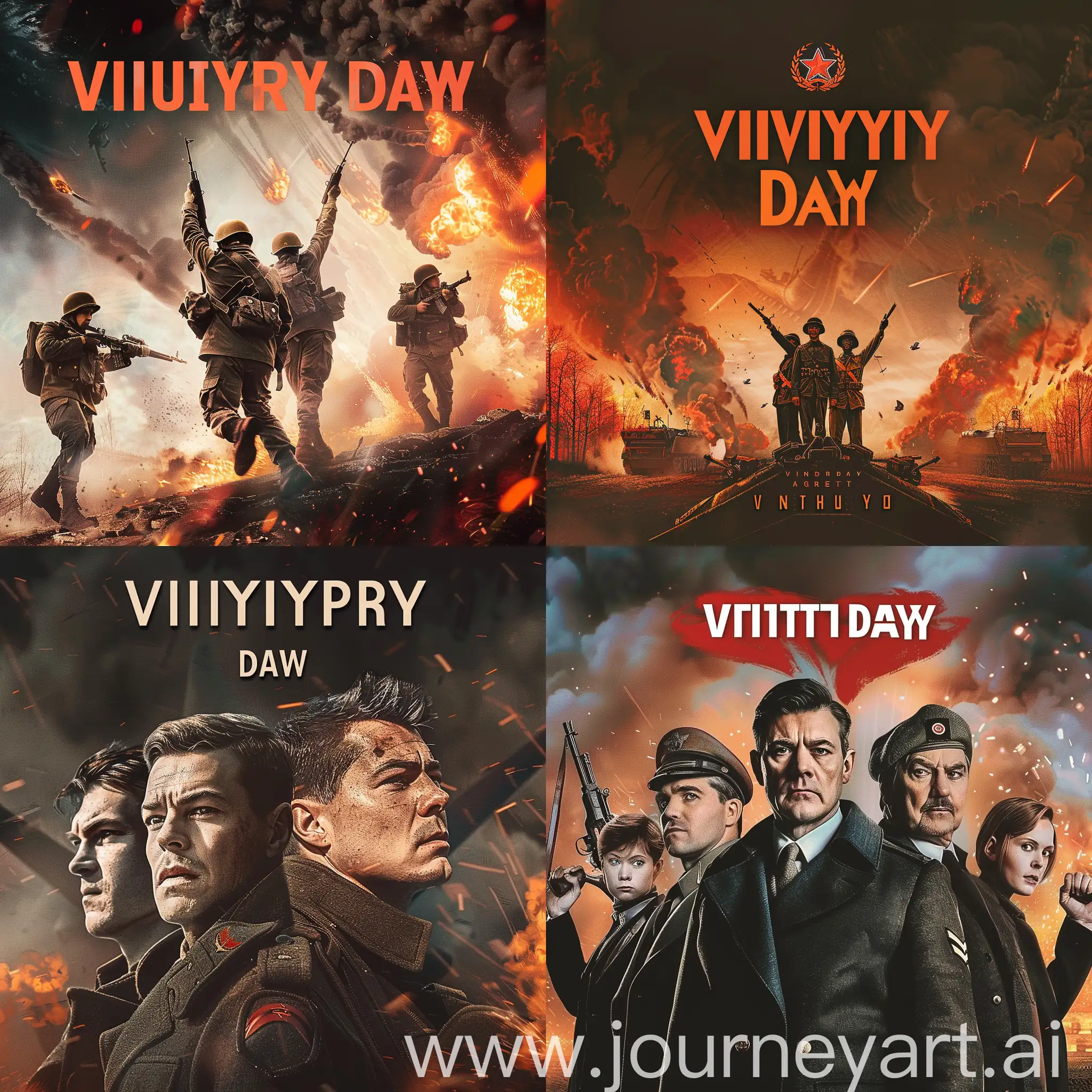 Плакат на "День Победы "