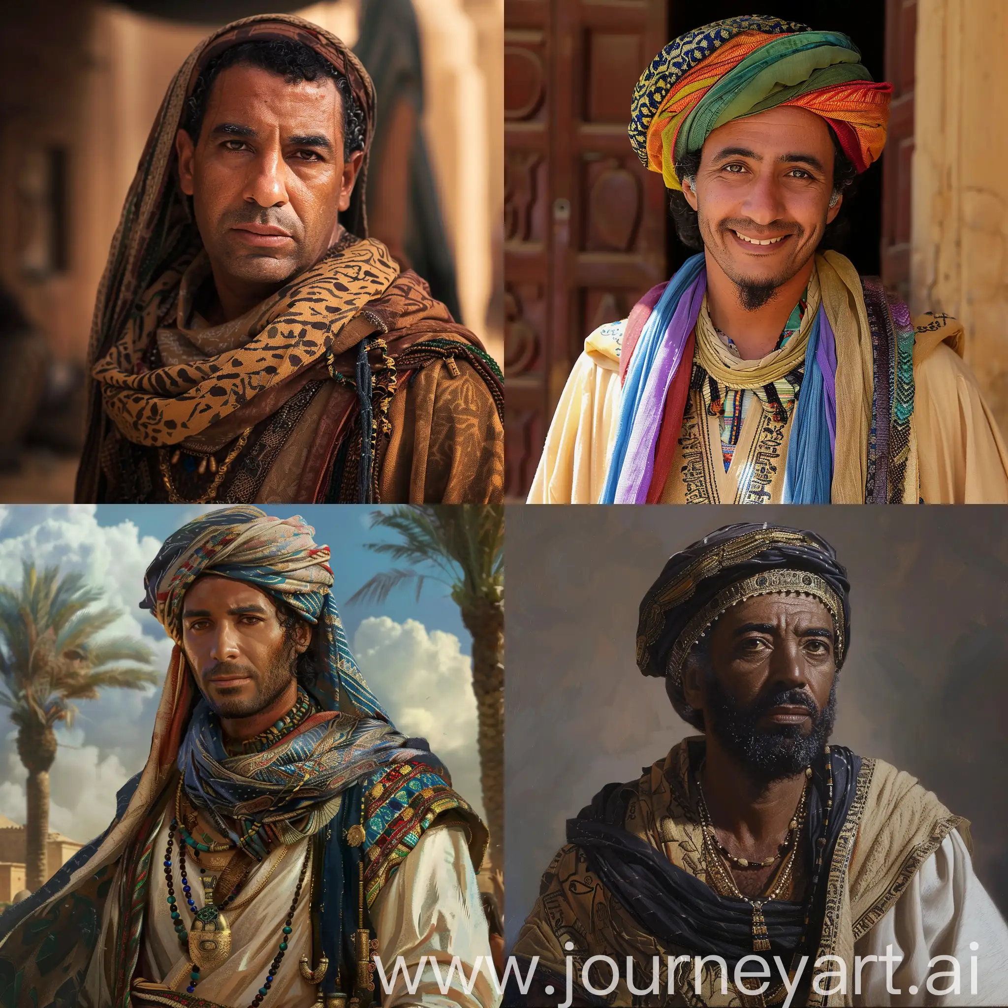 Mohamed-Mounir-Portrayed-in-Ancient-Egyptian-Setting