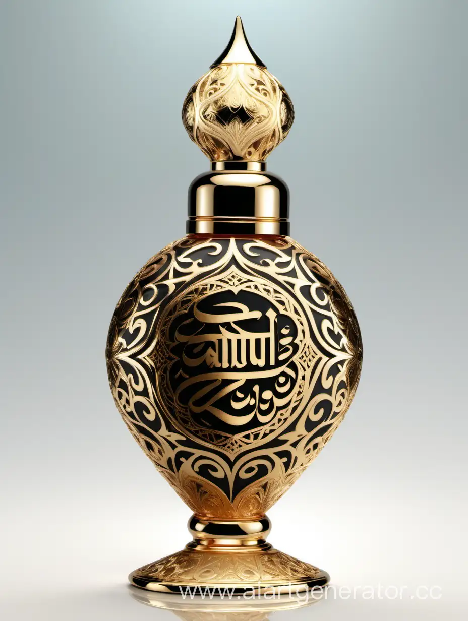 Exquisite-Luxury-Perfume-Bottle-with-Elaborate-Arabic-Calligraphic-Ornamentation
