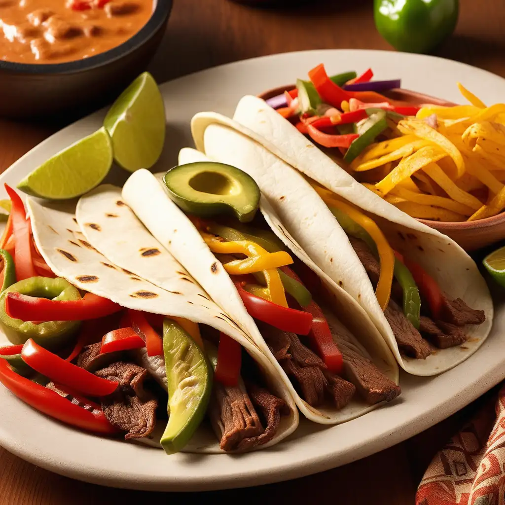 Sizzling Texas Fajitas Mouthwatering Grilled TexMex Delight